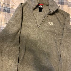 The North Face lightweight fleece quarter zip